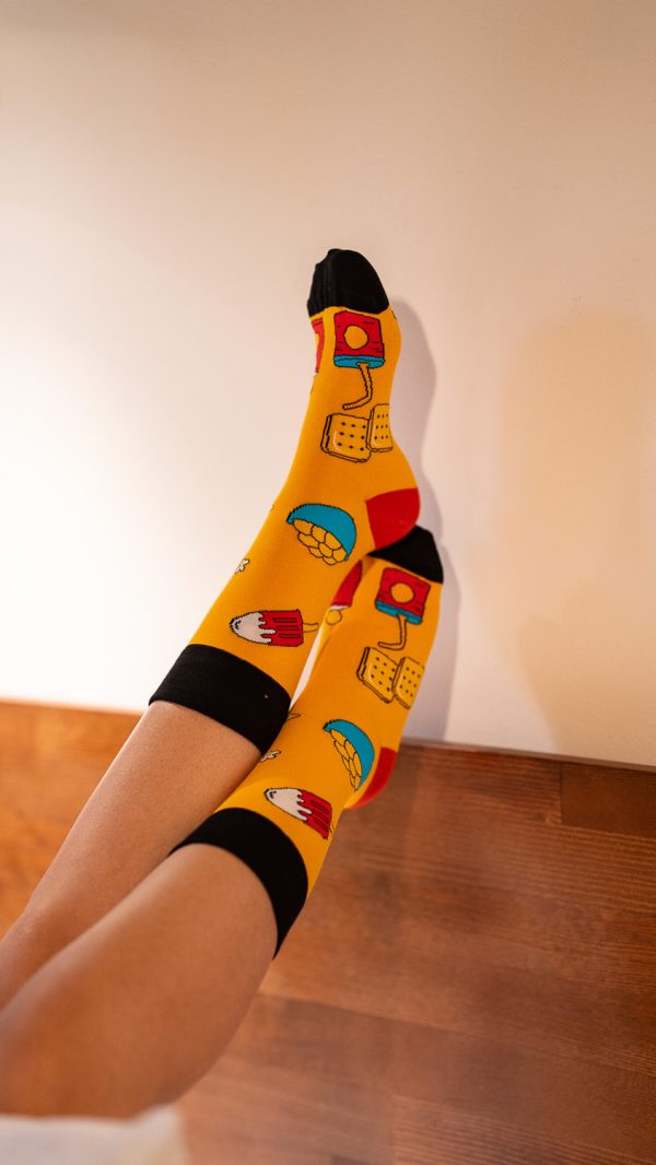 Fashion Socks Design Junk Food - Image 4