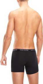 Boxer Tommy Hilfiger 3 Pack Black Gray White - Image 2