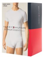 T-Shirt Tommy Hilfiger 3 Pack Black Gray White - Image 4