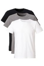 T-Shirt Tommy Hilfiger 3 Pack Black Gray White