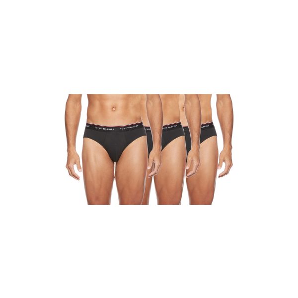 Slip Tommy Hilfiger 3 Pack Black - Image 3