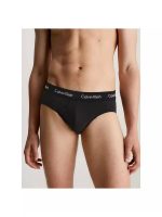 Calvin Klein Ανδρικά Σλιπ Μαύρα Μονόχρωμα 3Pack - Image 4