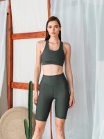 ZEN Kολάν Ποδηλατικό Push-up Λαδί