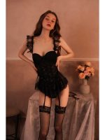 ZEN Σετ Μπούστο Mε Ζαρτιέρες - Image 3