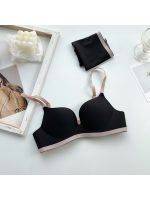 Zen Σουτιέν Push Up Χωρίς Μπανέλα- Μαύρο