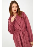 Γυναικεία Ρόμπα Fleece Harmony Dark Pink - Image 2
