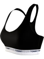 Tommy Jeans Γυναικείο Αθλητικό Μπουστάκι Μαύρο