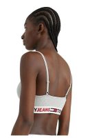 Tommy Jeans Γυναικείο Σουτιέν Light Grey - Image 3