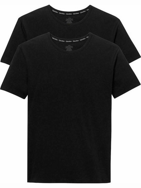 zenundderwear.gr9_51 Calvin Klein T-Shirt 2Pack-Mαύρο - Image 1