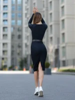 ΖΕΝ Spor Dress Black - Image 2