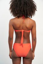 Zen Μαγιό Top Strapless Με Αλυσίδα -Κεραμιδί - Image 3
