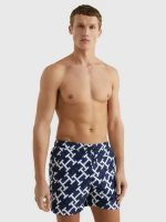 Tommy Hilfiger Ανδρικό Μαγιό Με Μονόγραμμα-Μπλέ - Image 2