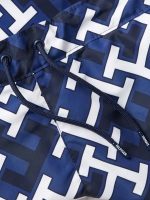 Tommy Hilfiger Ανδρικό Μαγιό Με Μονόγραμμα-Μπλέ - Image 4