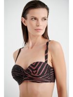 BLU4U Γυναικείο Top Tiger Print