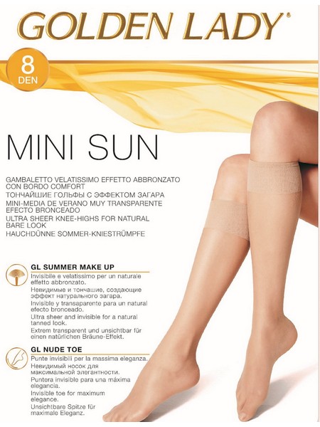 MINI SUN 8 Golden Lady καλτσάκι Mini Sun 8 den - Image 1