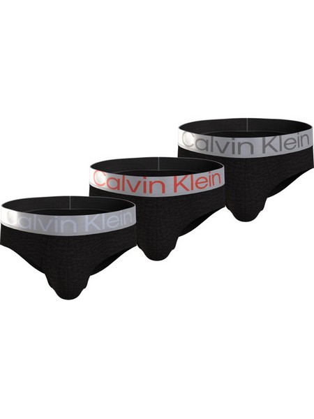 zenundderwear.gr9 Calvin Klein Ανδρικά Slip Μονόχρωμα 3Pack - Image 1