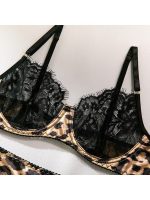 Σετ Εσώρουχα με Μπανέλα Leopar - Image 3