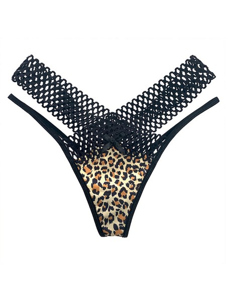 2082 ΖΕΝ Εσώρουχο String Leopar - Image 1