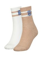 Tommy Hilfiger Γυναικείες Κάλτσες 2 Τμχ-Μπέζ