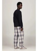 Tommy Hilfiger Ανδρικό Σετ Πιτζάμες Με Παντόφλες-Μπλέ