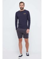 Tommy Hilfiger Ανδρικό Μακρυμάνικο Μπλουζάκι-Μπλέ - Image 2