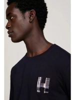 Tommy Hilfiger Ανδρικό Σετ Πιτζάμες Με Παντόφλες-Μπλέ - Image 2