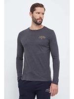 Tommy Hilfiger Ανδρικό Μακρυμάνικο Μπλουζάκι-Γκρί - Image 2
