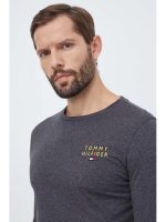 Tommy Hilfiger Ανδρικό Μακρυμάνικο Μπλουζάκι-Γκρί