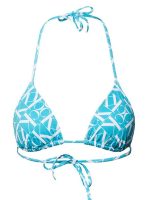 Calvin Klein Triangle Top Print-Πετρόλ-2483-0G1 - Image 2