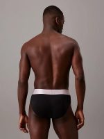 Calvin Klein Ανδρικά Slip Μονόχρωμα 3PCS 3129A-NA9 - Image 5