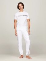 Tommy Hilfiger Ανδρικό T-Shirt -Λευκό 3196-YBR - Image 2