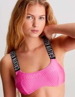 Calvin Klein Μπουστάκι Top-Φούξια - Image 2