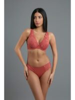 Zen Σετ Bralette Από Δαντέλα Με Μπανέλα