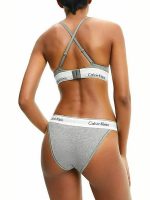 Calvin Klein Γυναικείο Bralette Σουτιέν-Γκρί - Image 3