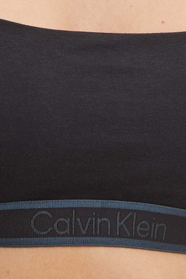 Calvin Klein Γυναικείο Αθλητικό Μπουστάκι Μαύρο με Επένδυση - Image 2