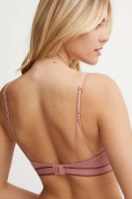 Calvin Klein Γυναικείο Αθλητικό Μπουστάκι Ροζ με Επένδυση - Image 2