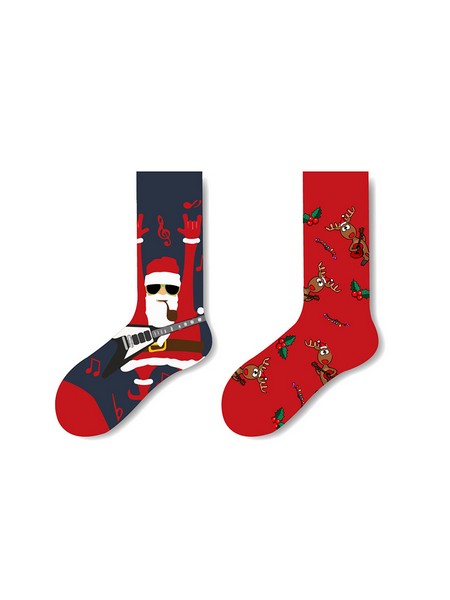 SKU图_1115 Zen Christmas Socks Santa Claus Candy - Image 1