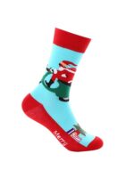 Zen Christmas Socks Santa Sleigh