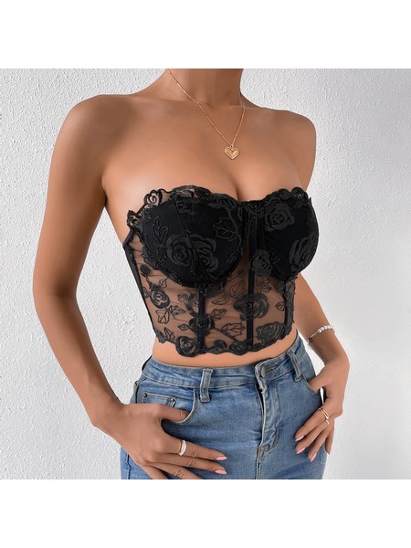 详情图_10 Zen Bralette Μαύρο - Image 1