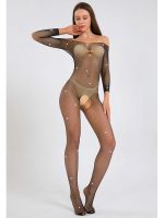 Zen Body Stocking Black With Diamond - Image 4
