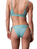 Calvin Klein Μπικίνι String Side Tie Saltwater Aqua - Image 2