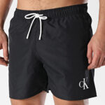 Calvin Klein Ανδρικό Μαγιό Medium Drawstring Black
