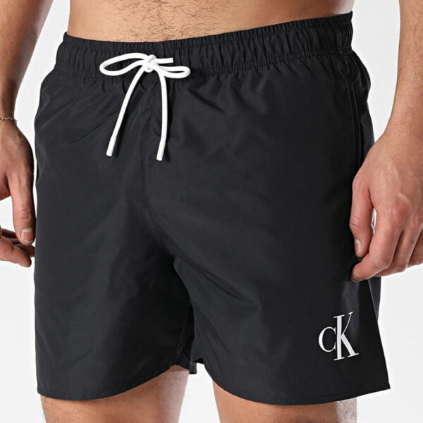 Calvin Klein Ανδρικό Μαγιό Medium Drawstring Black - Image 1
