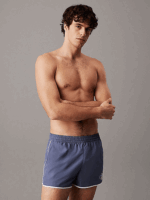 Calvin Klein Ανδρικό Μαγιό Short Runner Grey - Image 3