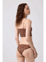 Zen Γυναικείο Εσώρουχο Slip Lazer Cut Animal Print - Image 2