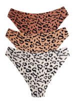 Zen Γυναικείο Εσώρουχο Slip Lazer Cut Animal Print - Image 5