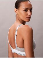 Calvin Klein Lightly Lined Bralette Grey Heather - Image 2