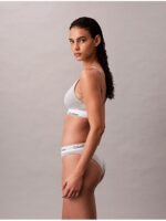 Calvin Klein Lightly Lined Bralette Grey Heather - Image 4