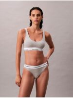 Calvin Klein Lightly Lined Bralette Grey Heather