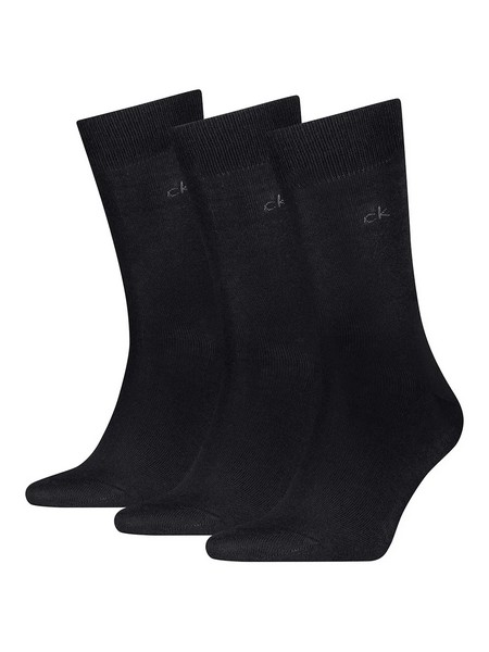 calvin-klein-701234208-κάλτσες-3-ζευγάρια 001 Calvin Klein Ανδρικές Κάλτσες 3 Ζεύγη Black - Image 1